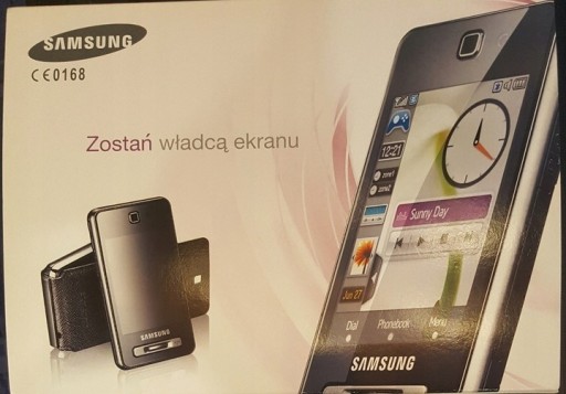 Zdjęcie oferty: Pudełko Samsung F480 + CD, sterowniki,etui, kabel