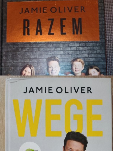 Zdjęcie oferty: Zestaw książek kucharskich Jamie Oliver Razem Wege