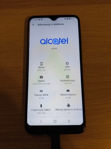 Zdjęcie oferty: Alcatel 3L 2020 czarny 