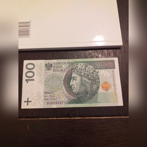 Zdjęcie oferty: Banknot radar 5555