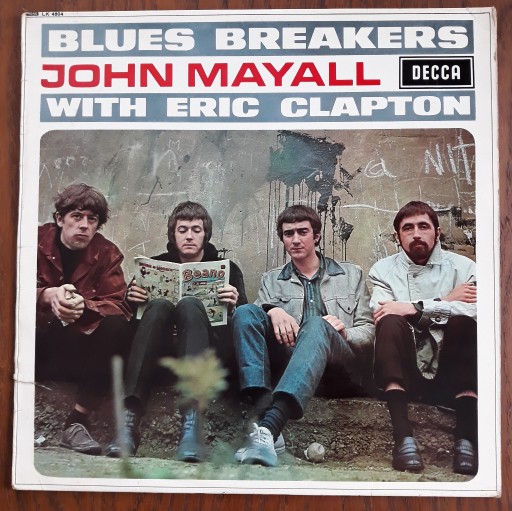 Zdjęcie oferty: JOHN MAYALL WITH ERIC CLAPTON 2 PRESS UK MONO