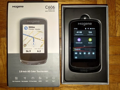 Zdjęcie oferty: Magene C606 nawigacja rowerowa, bike computer GPS