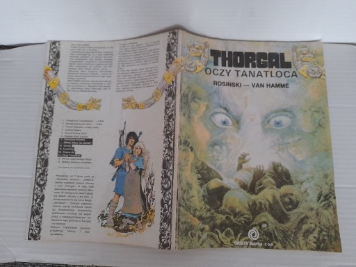Zdjęcie oferty: Komiks THORGAL OCZY TANATLOCA ORBITA 1989 wyd. 1 