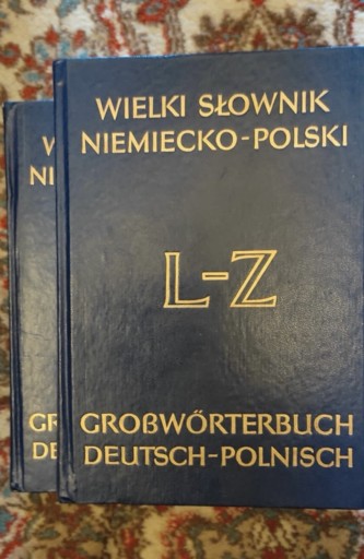 Zdjęcie oferty: Wielki słownik niemiecko-polski, T1-2, J. Papirek