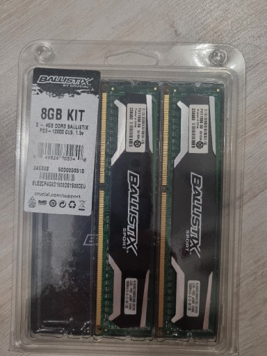 Zdjęcie oferty: Pamięć RAM DDR3 CL9 2x4GB 