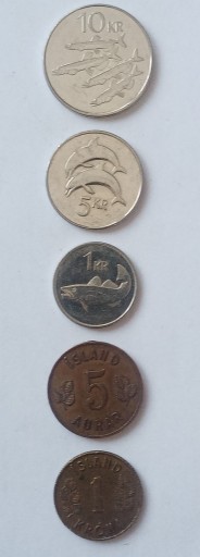 Zdjęcie oferty: Monety Islandia do wyboru