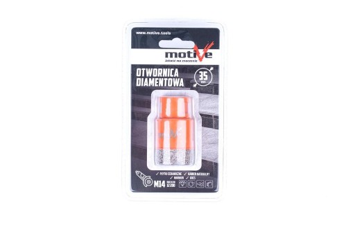 Zdjęcie oferty: OTWORNICA KORONKA DIAMENTOWA M14 35mm MOTIVE