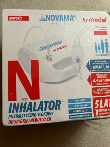 Zdjęcie oferty: Inhalator bez rurek i masek