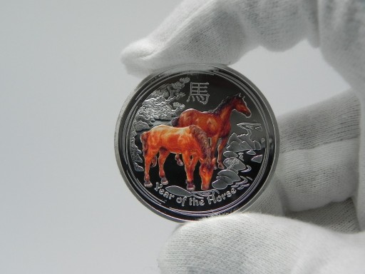 Zdjęcie oferty: Moneta Lunar II "Rok Konia" 1 uncja