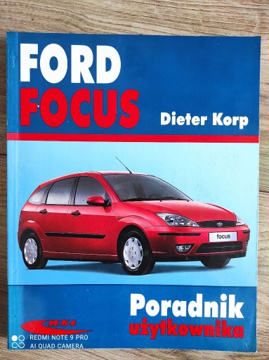 Zdjęcie oferty: Ford Focus Poradnik użytkownika