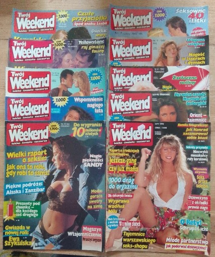 Zdjęcie oferty: Twój weekend rocznik  1992