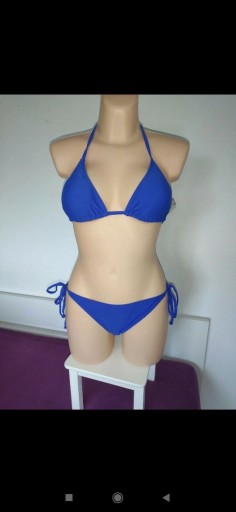 Zdjęcie oferty: Strój kąpielowy bikini dwuczęściowy niebieski 