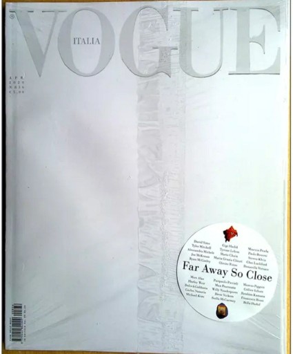 Zdjęcie oferty: Special Edition Vogue Italia 2020 biała okładka