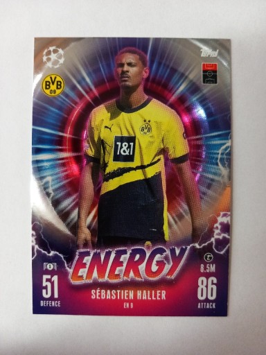 Zdjęcie oferty: TOPPS CHAMPIONS LEAGUE 2024 ENERGY HALLER EN 9