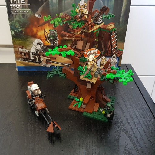 Zdjęcie oferty: Zestaw LEGO Star Wars 7956 - Ewok Attack