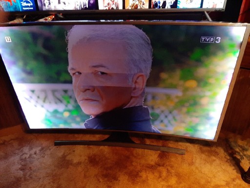 Zdjęcie oferty: Telewizor samsung 55" 3D  zakrzywiony z defektem.