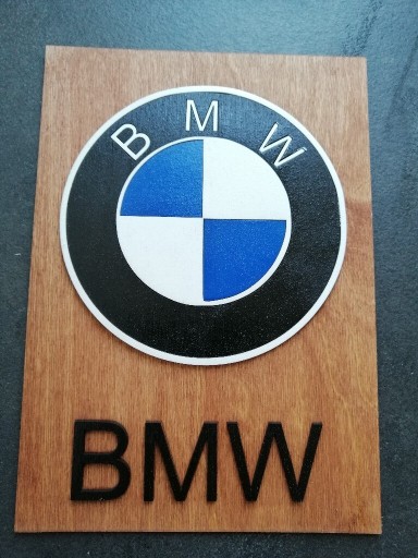 Zdjęcie oferty: BMW logo 3D A4 PREZENT