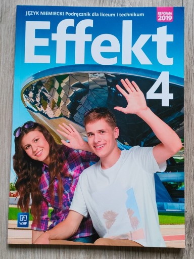 Zdjęcie oferty: Effekt 4 WSiP, podręcznik do języka niemieckiego, reforma 2019