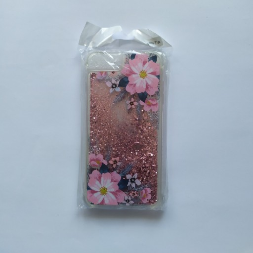 Zdjęcie oferty: Etui liquid różowy kwiaty iPhone 6 Plus/6s Plus