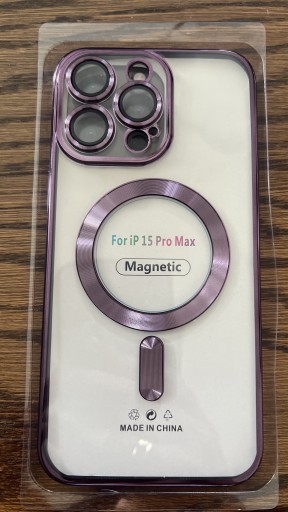 Zdjęcie oferty: iPhone 15 Pro Max clear And violet 