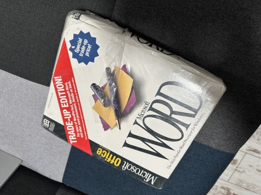 Zdjęcie oferty: Nowy MS Word 6.0 Zafoliowany Fabrycznie Retro