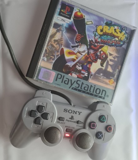 Zdjęcie oferty: Crash Bandicoot Warped PSX + Pad Sony 