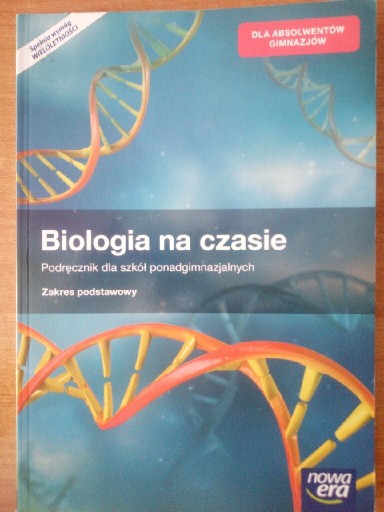 Zdjęcie oferty: Biologia na czasie 1 podręcznik