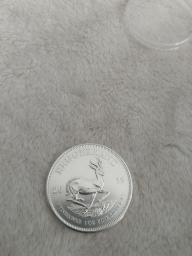 Zdjęcie oferty: Srebrna moneta Krugerrand 2018 1oz