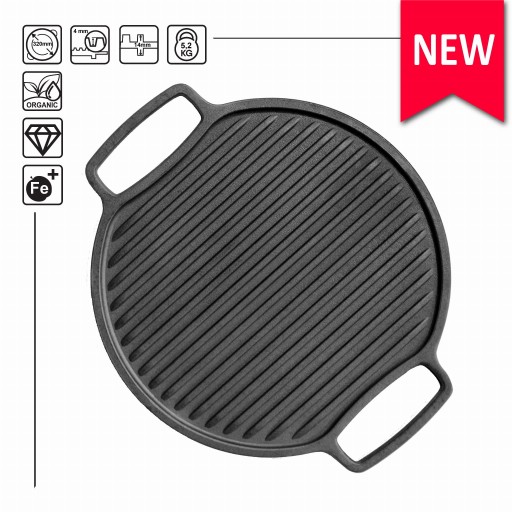 Zdjęcie oferty: Płyta grillowa dwustronna 320 MM patelnia ruszt