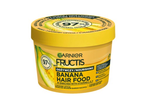 Zdjęcie oferty: Wspaniała maska! Garnier Fructis Banana Hair Food!