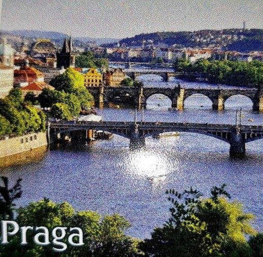 Zdjęcie oferty: Magnes na lodówkę miasta świata Praga