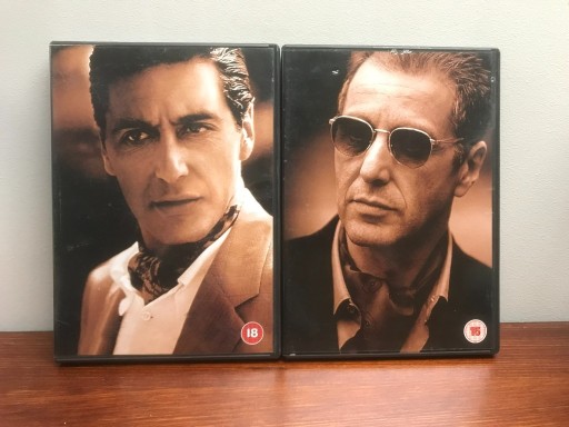 Zdjęcie oferty: THE GODFATHER OJCIEC CHRZESTNY (cześć 2 i 3) dvd