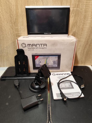 Zdjęcie oferty: GPS Manta GPS470 Easy Rider Europa