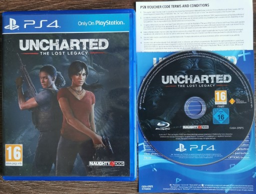 Zdjęcie oferty: Uncharted The Lost Legacy na PS4. 