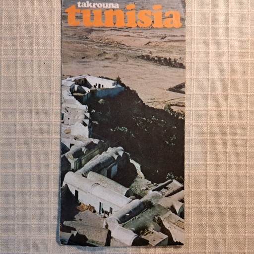 Zdjęcie oferty: TUNEZJA - STARY MINI FOLDER Z LAT ~ 70. XX w.