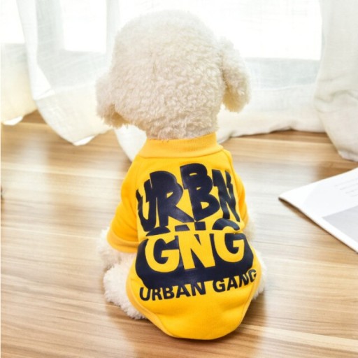 Zdjęcie oferty: Ubranko bluza dla psa koloru żółtego. Rozmiar L