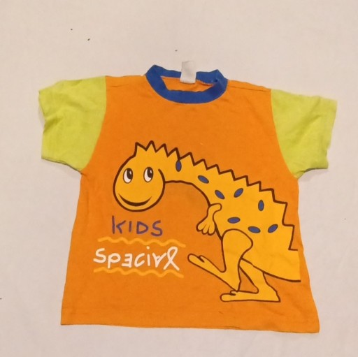Zdjęcie oferty: Kolorowa Używana Koszulka dla Dzieci, r.92/98
