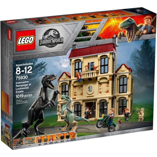 Zdjęcie oferty: Klocki LEGO Jurrasic World Atak indoraptora 75930