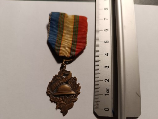 Zdjęcie oferty: Francuski Medal weteranów z I WŚ