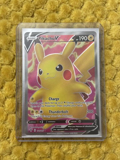 Zdjęcie oferty: Pokemon tcg Pikachu V 107/185 Full art VV