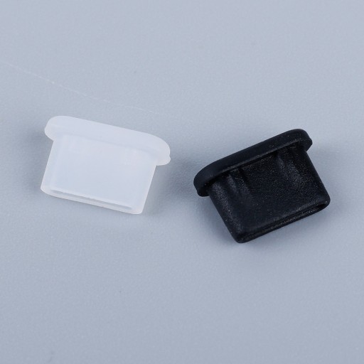 Zdjęcie oferty: Zaślepka przeciwpyłowa USB-C czarna 10 szt.