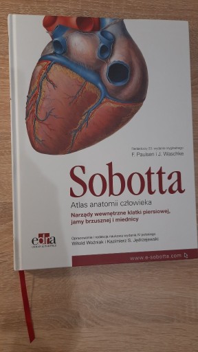 Zdjęcie oferty: SOBOTTA Atlas anatomii człowieka 