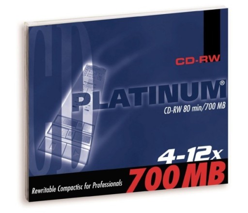 Zdjęcie oferty: Płyta CD Platinium CD-RW 700 MB 30 szt