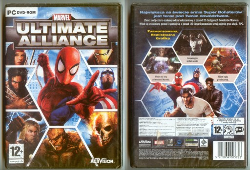 Zdjęcie oferty: Marvel: Ultimate Alliance PC (folia)