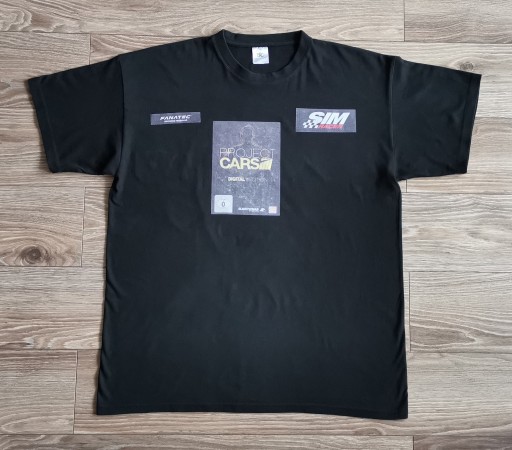 Zdjęcie oferty: KOSZULKA T-SHIRT PROJECT CARS SIM RACER FANATEC XL