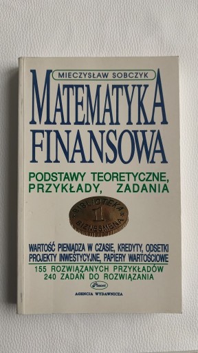 Zdjęcie oferty: Matematyka Finansowa - Mieczysław Sobczyk