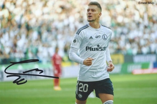 Zdjęcie oferty: Ernest MUCI oryginalny autograf! LEGIA