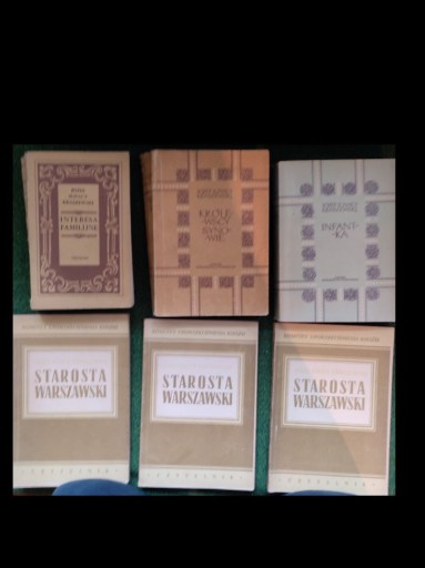 Zdjęcie oferty: Sienkiewicz Kraszewski książki wydawnictwa z lat 50-tych