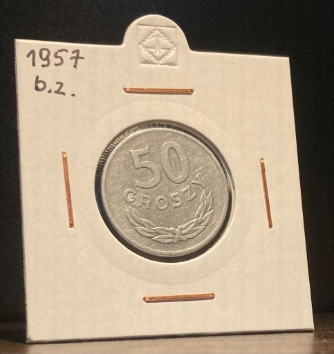 Zdjęcie oferty: 50 groszy 1957                         