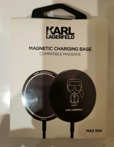 Zdjęcie oferty: Ładowarka indukcyjna KARL LAGERFELD 15W MagSafe